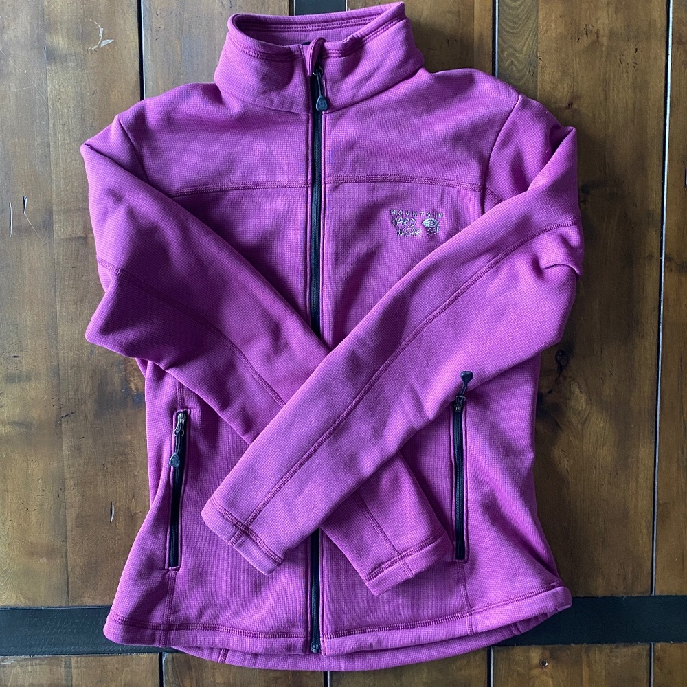Women's Small Full Zip Mountain Hardwear Fleece Jacket